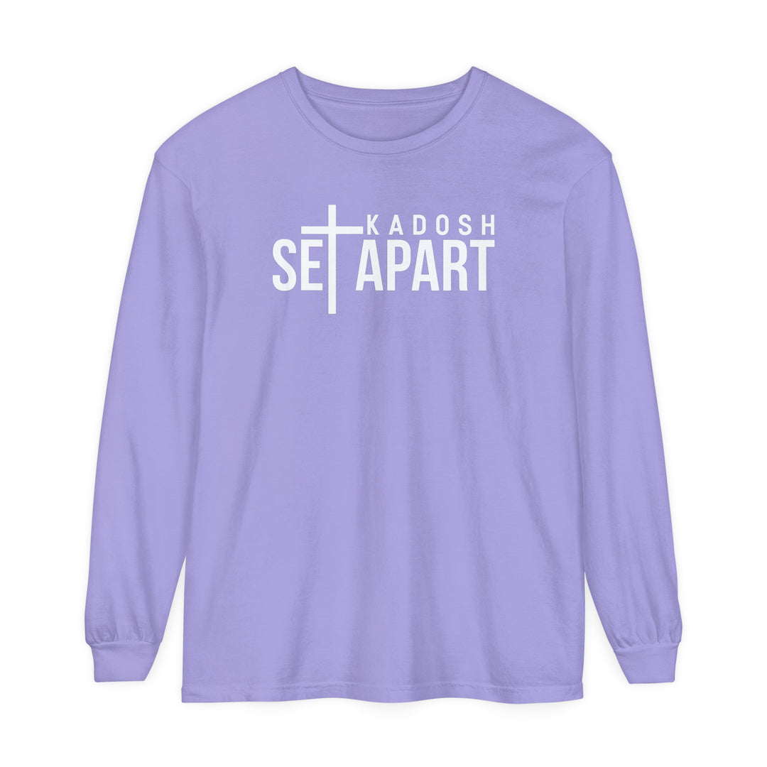 Set Apart Kadosh Long Sleeve Shirt Long-sleeve Violet S 