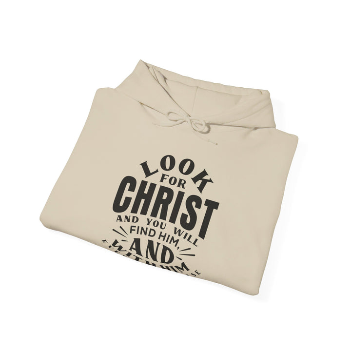 Look For Christ Hoodie Hoodie   