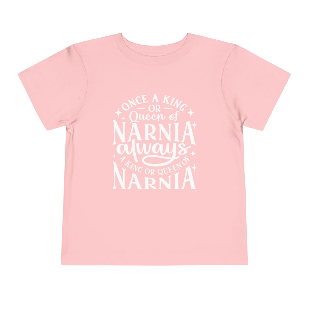 King or Queen Narnia Toddler Tee Kids clothes Pink 2T 