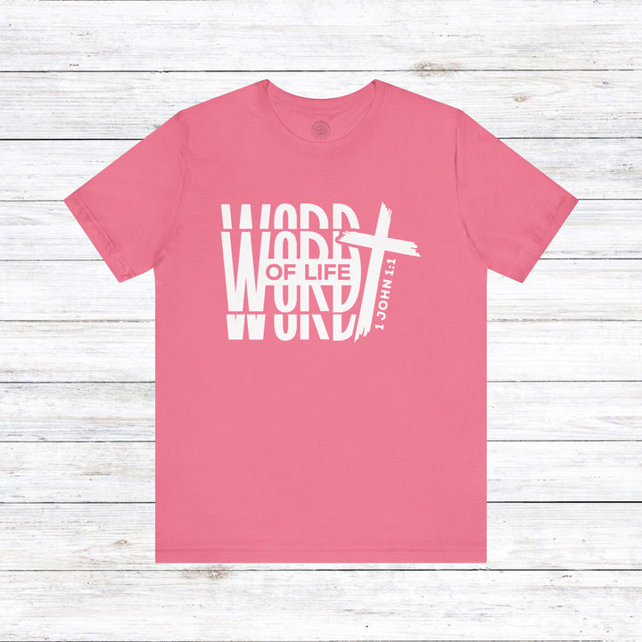 Word of Life Unisex T-Shirt T-Shirt Charity Pink S 