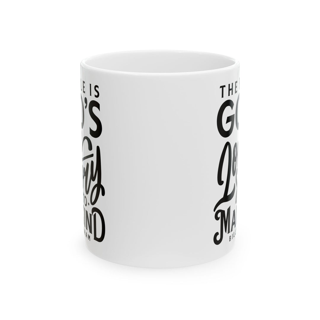 Christian Coffee Mug God's Love Story Ceramic Mug   