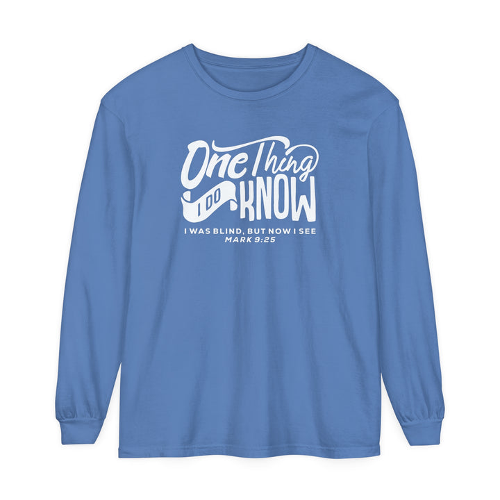 Now I See Long Sleeve Shirt Long-sleeve Flo Blue S 