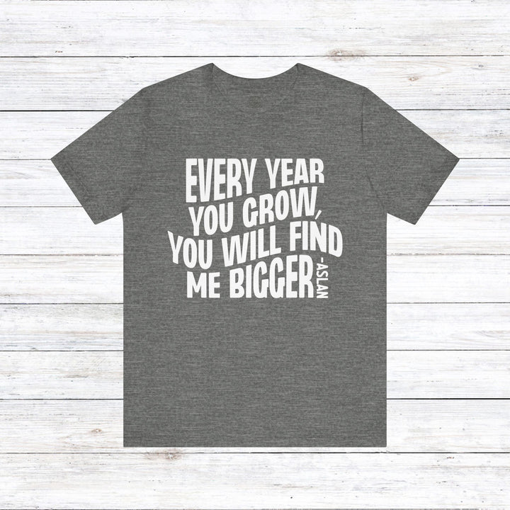 Every Year You Grow Unisex T-Shirt T-Shirt Deep Heather S 