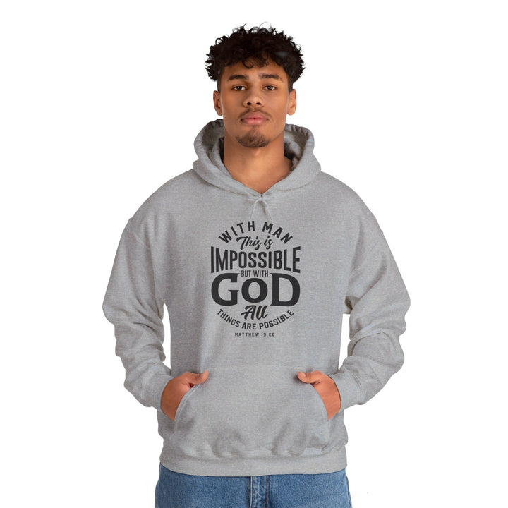 All Things Possible Hoodie Hoodie   