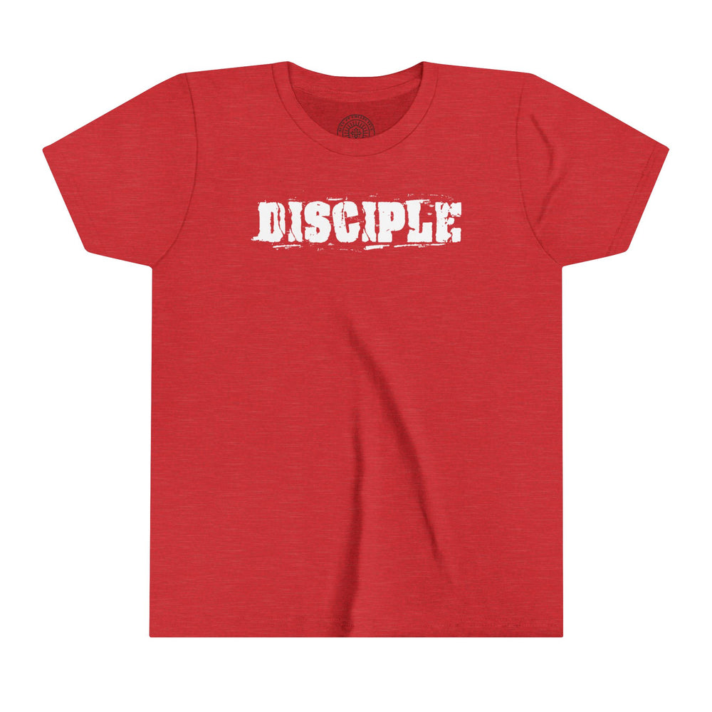 Disciple Youth T-shirt Kids clothes Heather Red S 