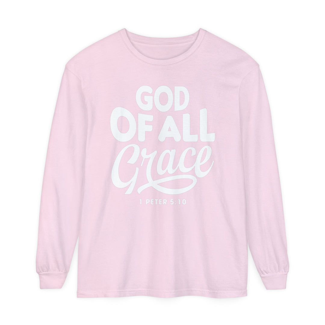 God of All Grace Long Sleeve Shirt Long-sleeve Blossom S 