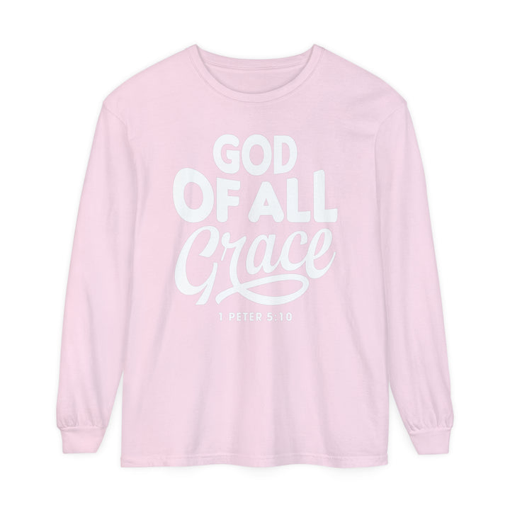 God of All Grace Long Sleeve Shirt Long-sleeve Blossom S 