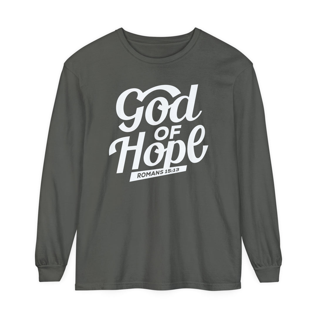 God of Hope Long Sleeve Shirt Long-sleeve Pepper S 