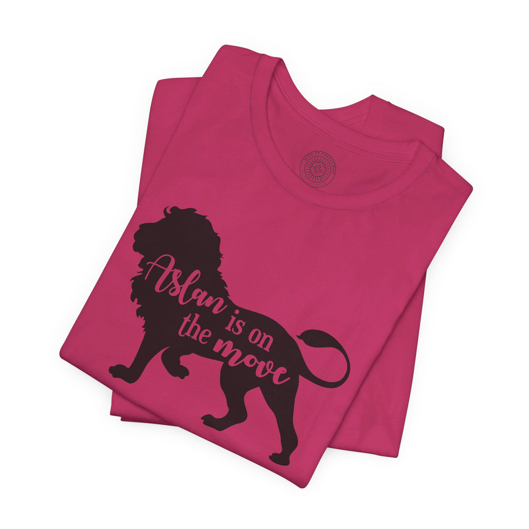 Aslan Is On The Move Unisex T-Shirt T-Shirt   