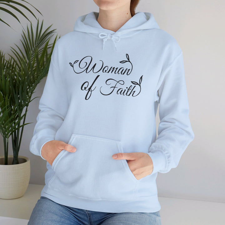 Woman of Faith Hoodie Hoodie   