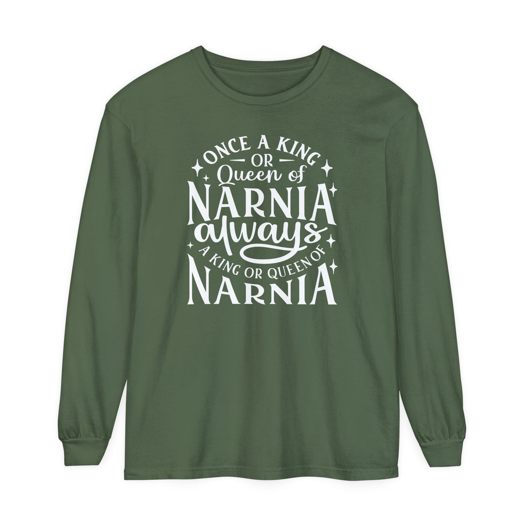 King or Queen Narnia Long Sleeve Shirt Long-sleeve Hemp S 