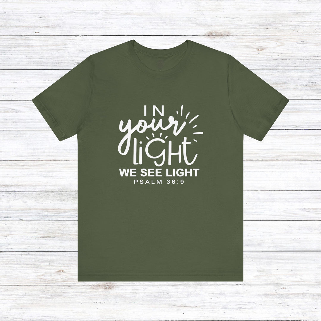 In Your Light Unisex T-Shirt T-Shirt Military Green S 