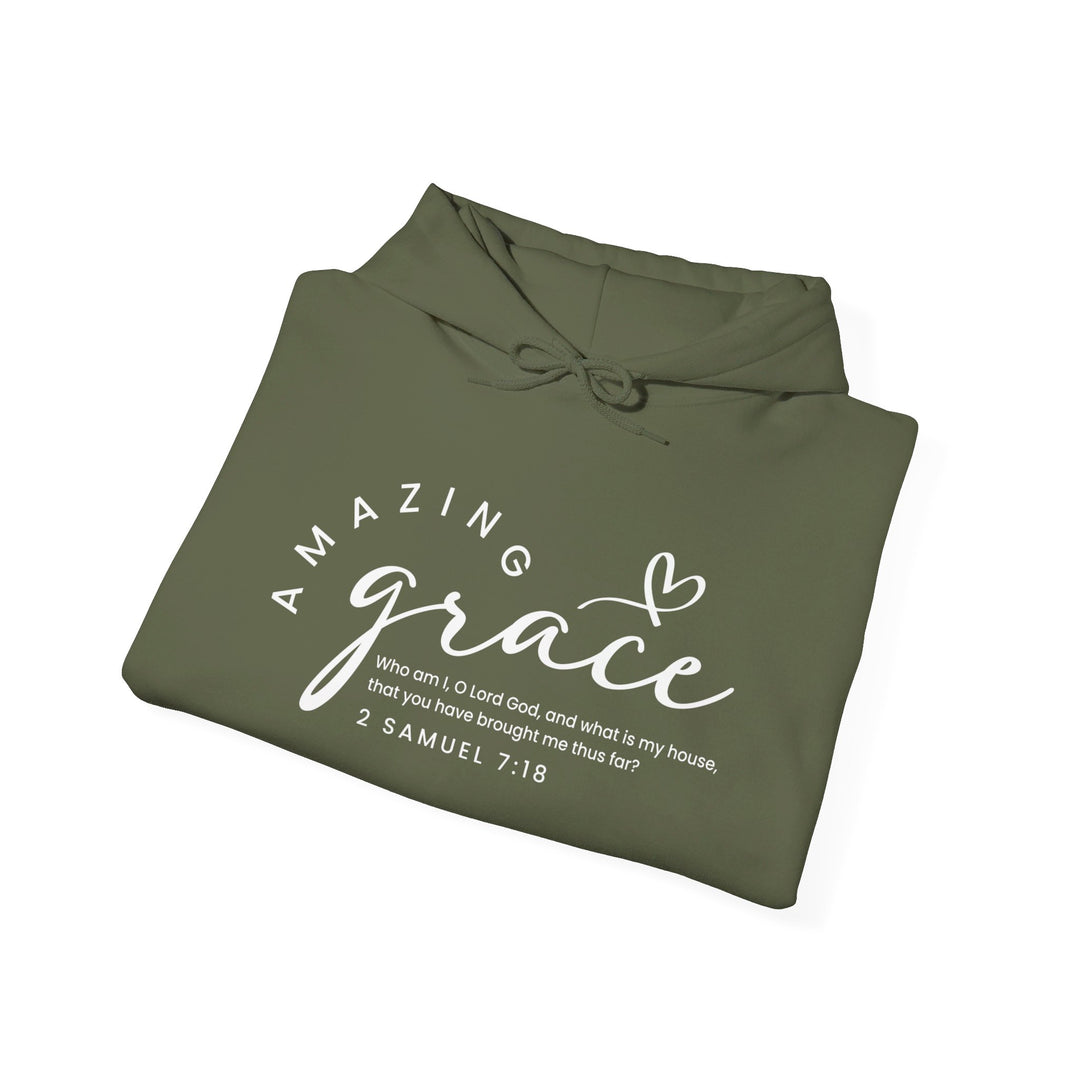 Amazing Grace Heart Hoodie Hoodie   