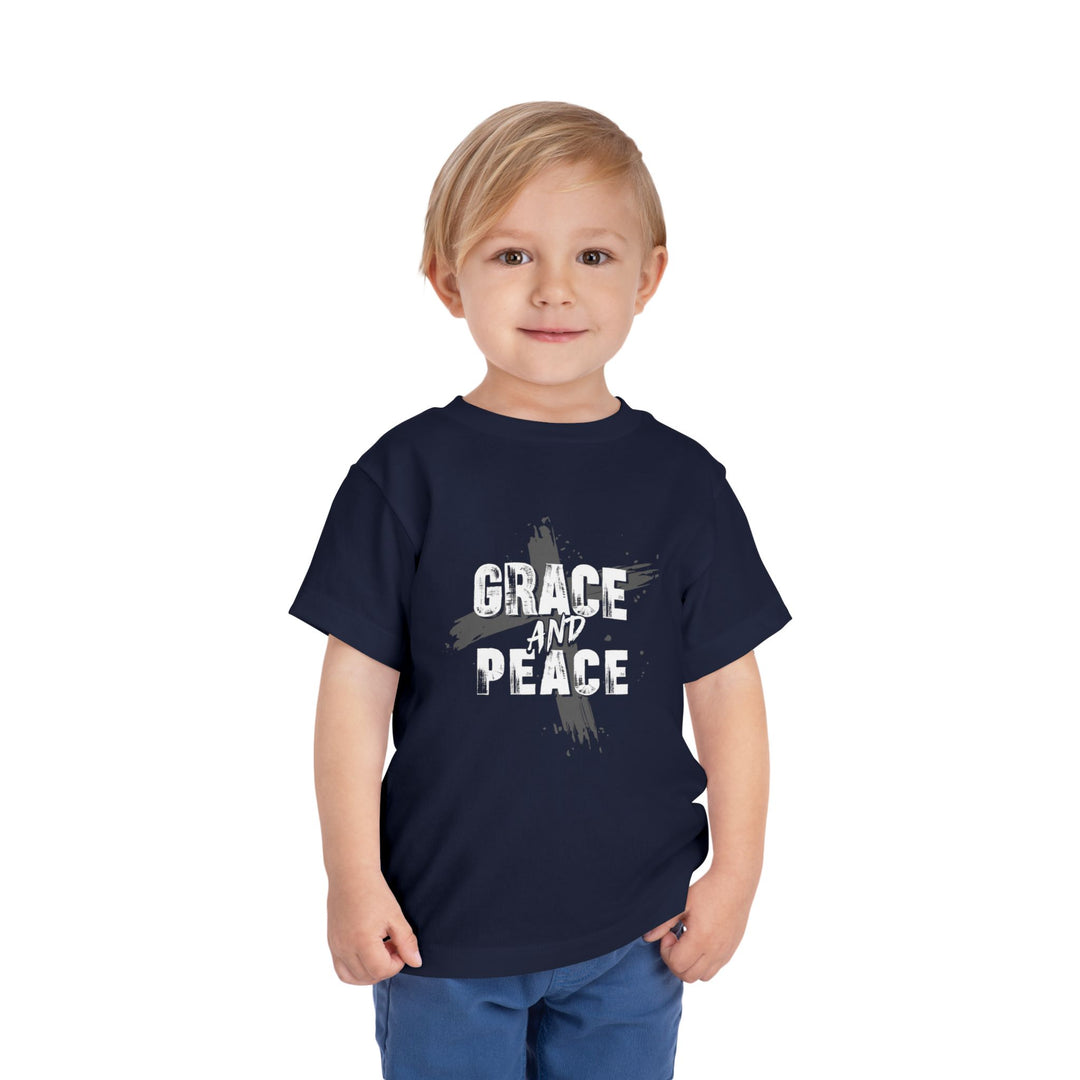 Grace and Peace Cross Toddler Tee Kids clothes   