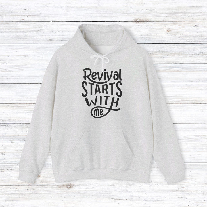 Revival Starts With Me Hoodie Hoodie Ash S 