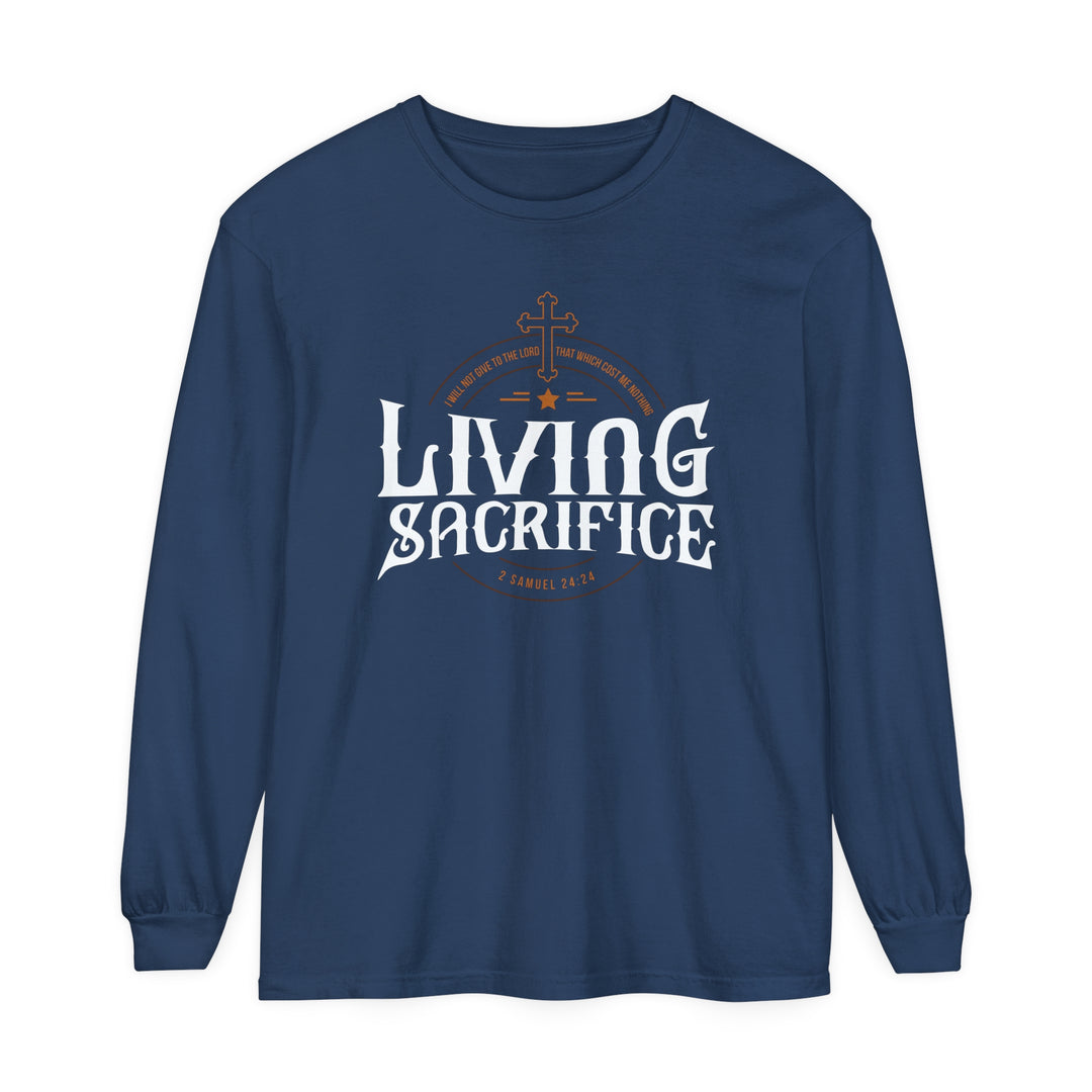 Living Sacrifice Long Sleeve Shirt Long-sleeve Midnight S 