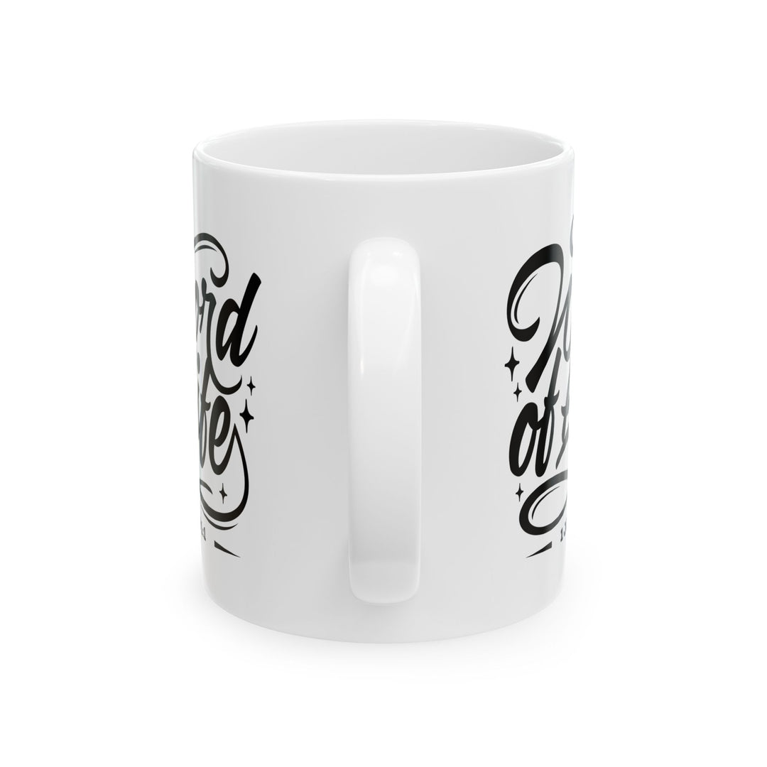 Christian Coffee Mug Word of Life Ceramic Mug   