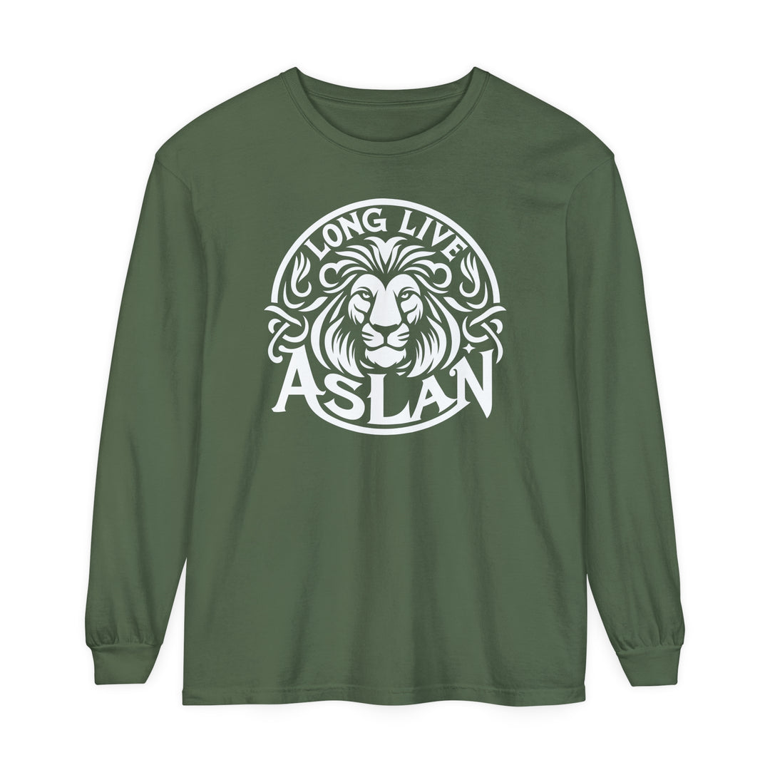 Long Live Aslan Long Sleeve Shirt Long-sleeve Hemp S 