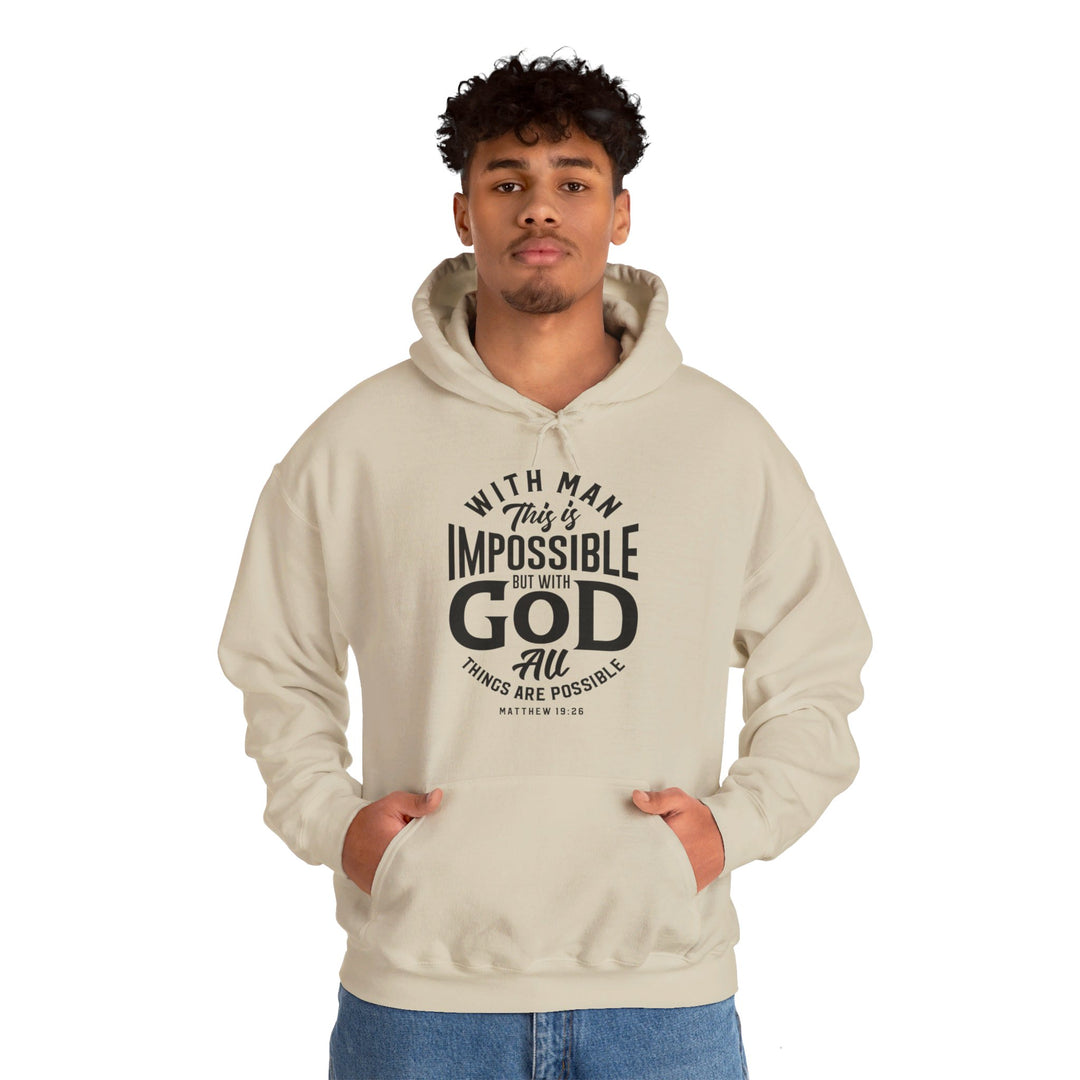 All Things Possible Hoodie Hoodie   