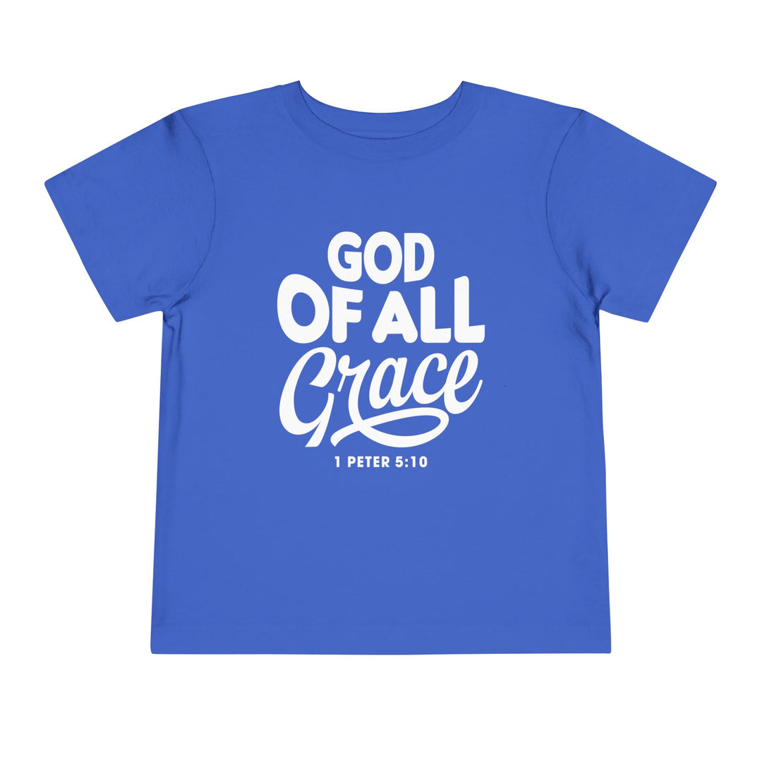 God of All Grace Toddler Tee Kids clothes True Royal 2T 