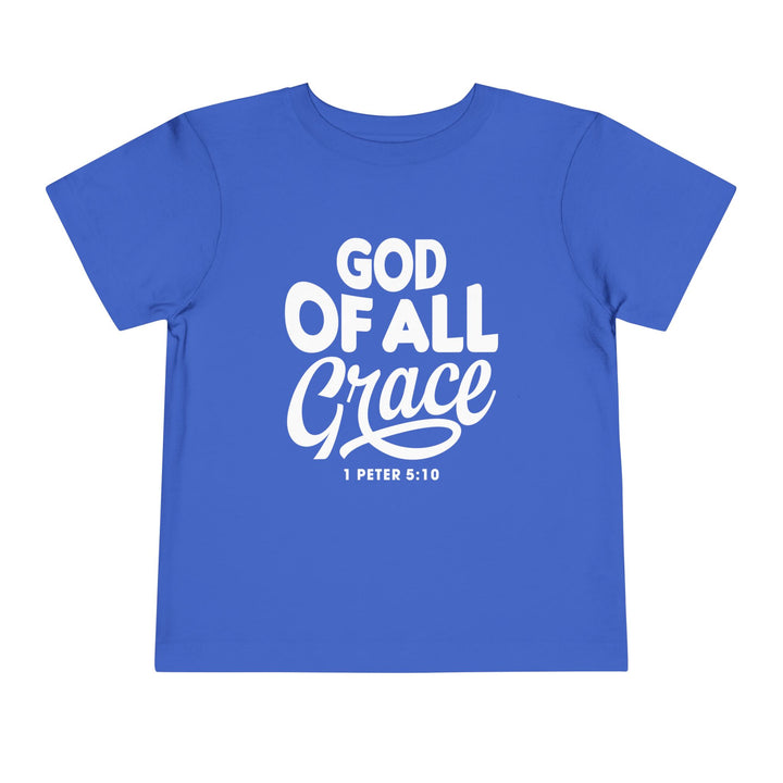 God of All Grace Toddler Tee Kids clothes True Royal 2T 