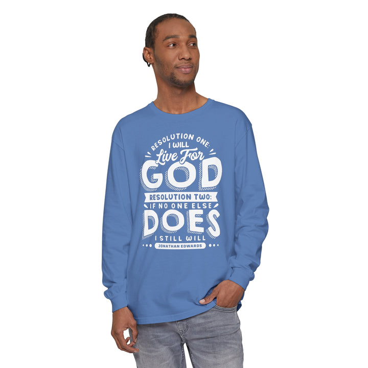 Live For God Long Sleeve Shirt Long-sleeve   