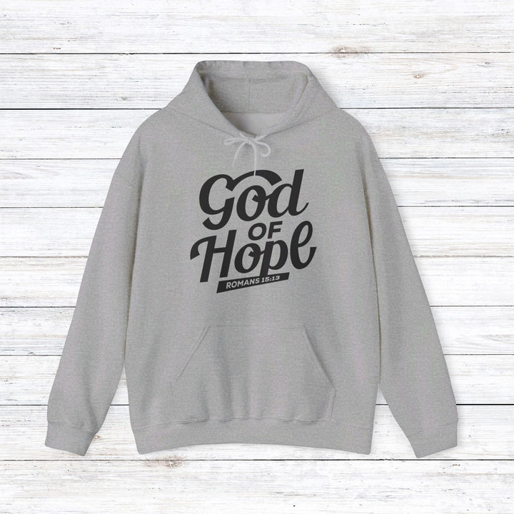 God of Hope Hoodie Hoodie Sport Grey S 