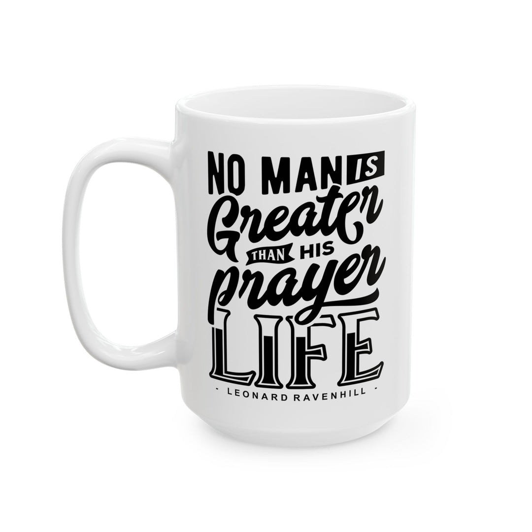 Christian Coffee Mug Prayer Life Ceramic Mug   