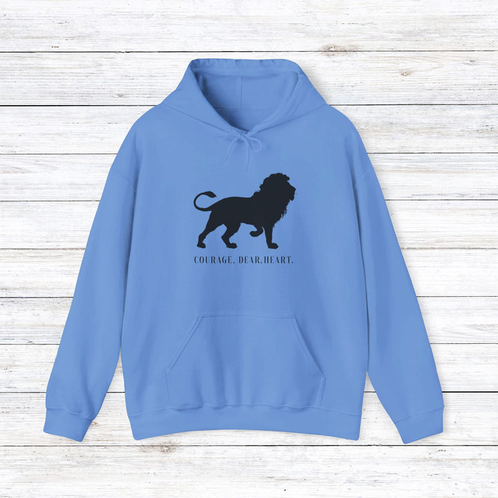 Courage Dear Heart Hoodie Hoodie Carolina Blue S 