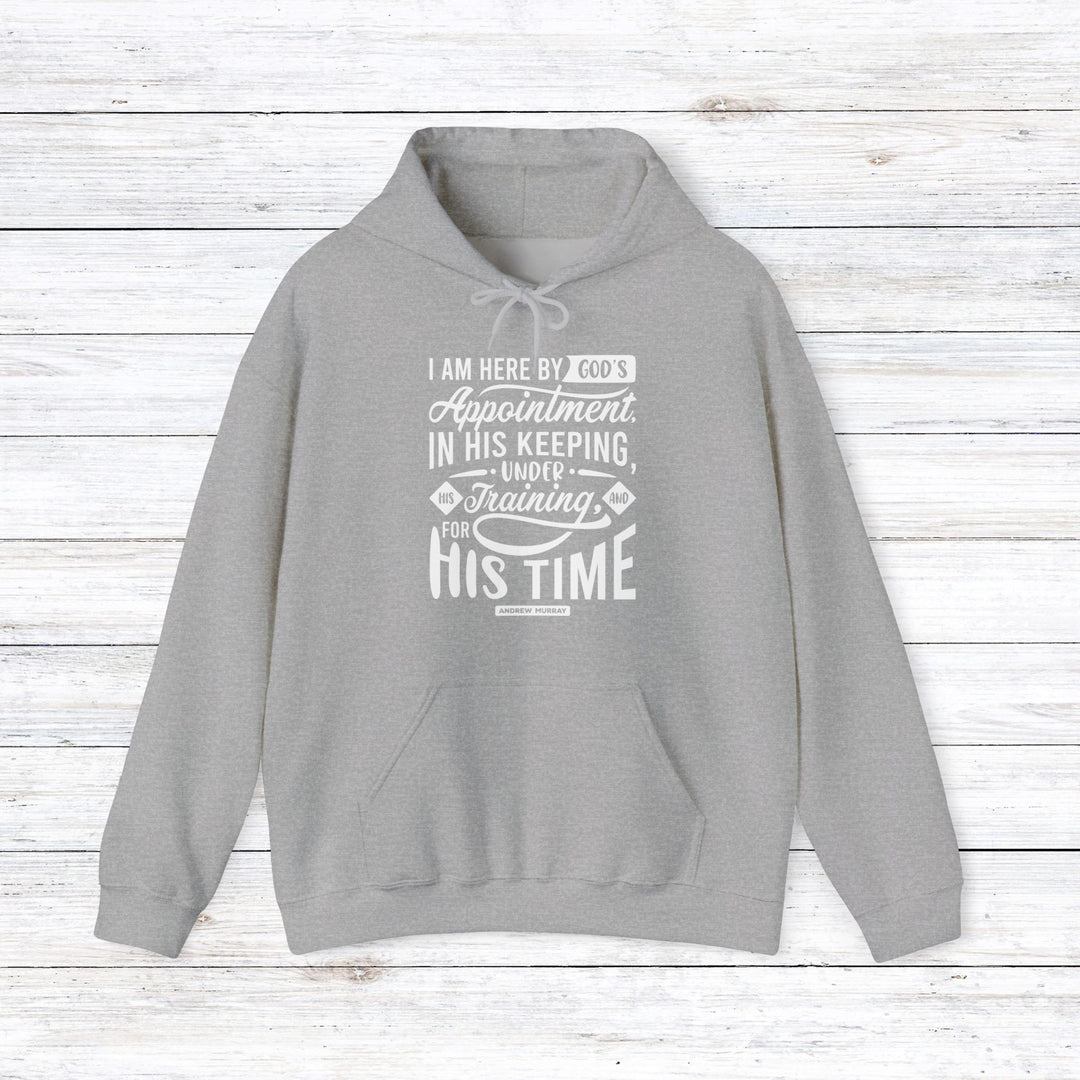 His Time Hoodie Hoodie Sport Grey S 