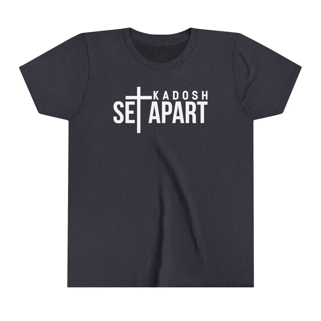 Set Apart Youth T-shirt Kids clothes Heather Navy S 