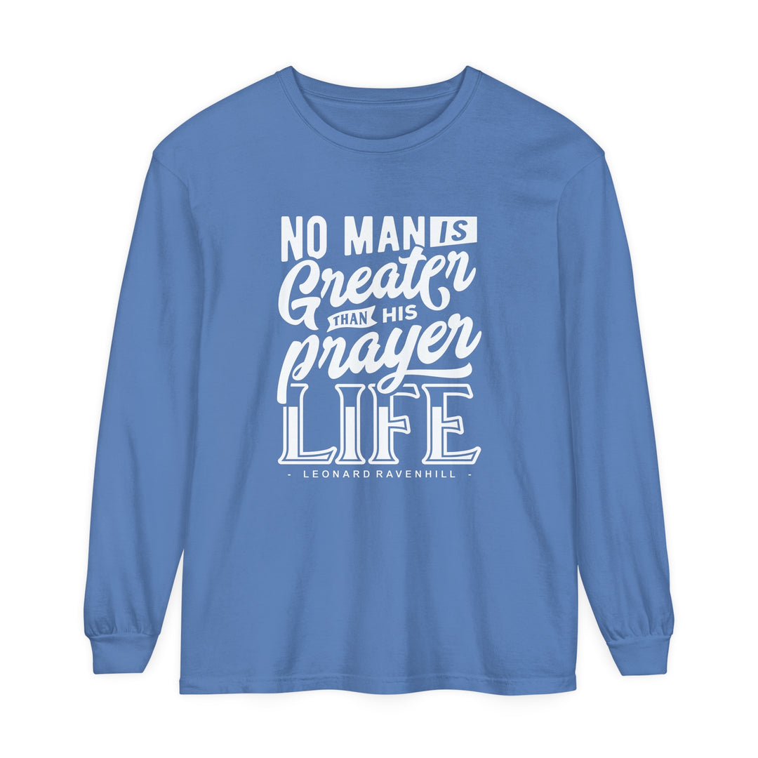 Prayer Life Long Sleeve Shirt Long-sleeve Flo Blue S 