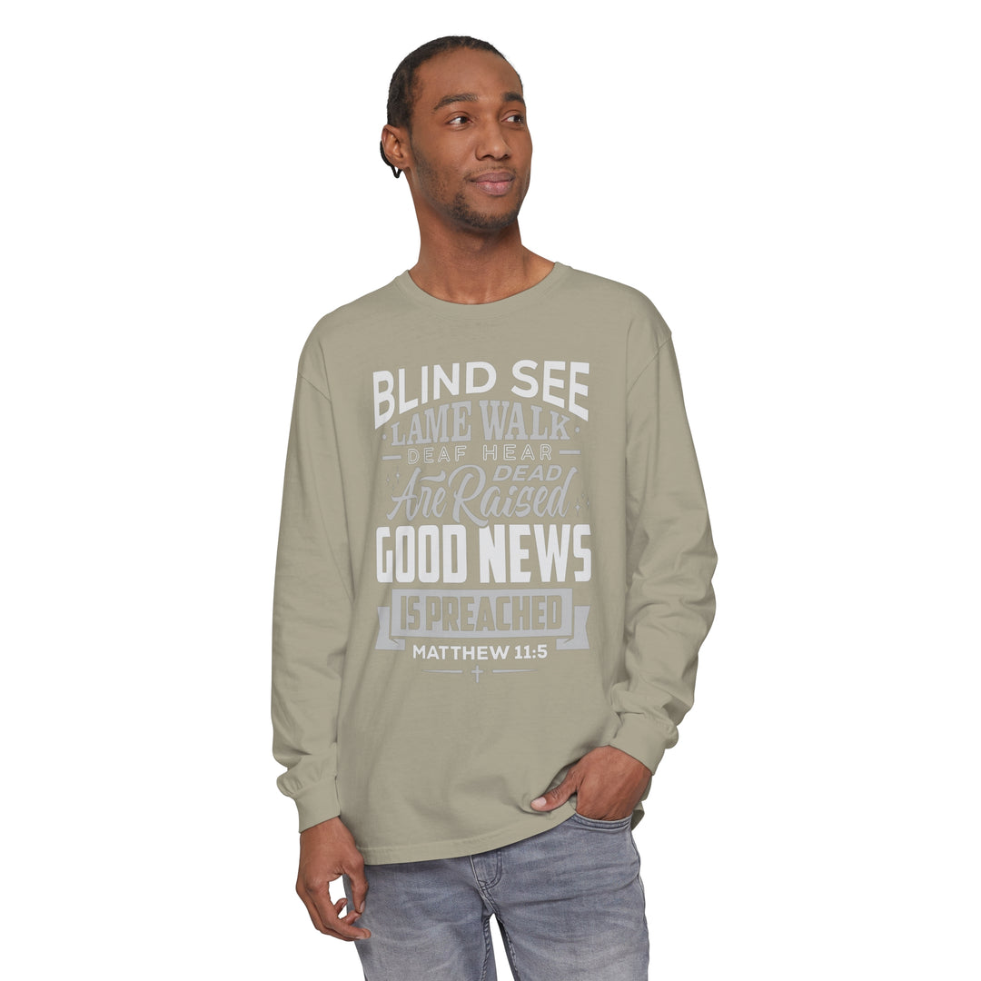 Go Tell John Long Sleeve Shirt Long-sleeve   