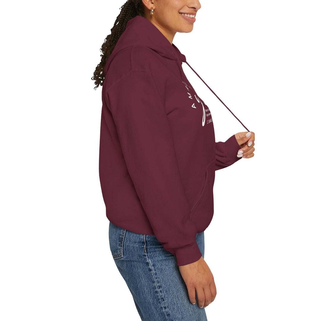 Amazing Grace Heart Hoodie Hoodie   