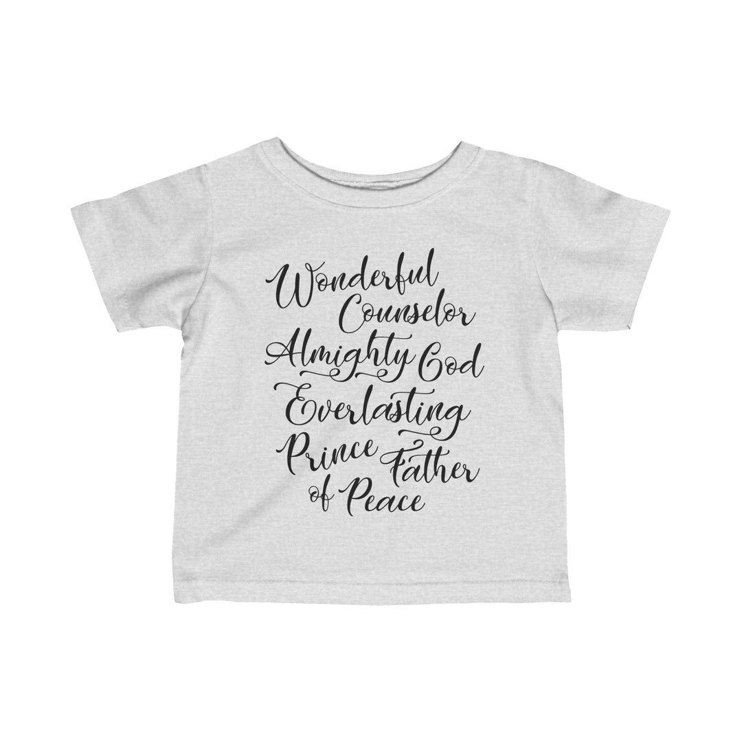 Wonderful Counselor Baby Tee Kids clothes Heather 6M 