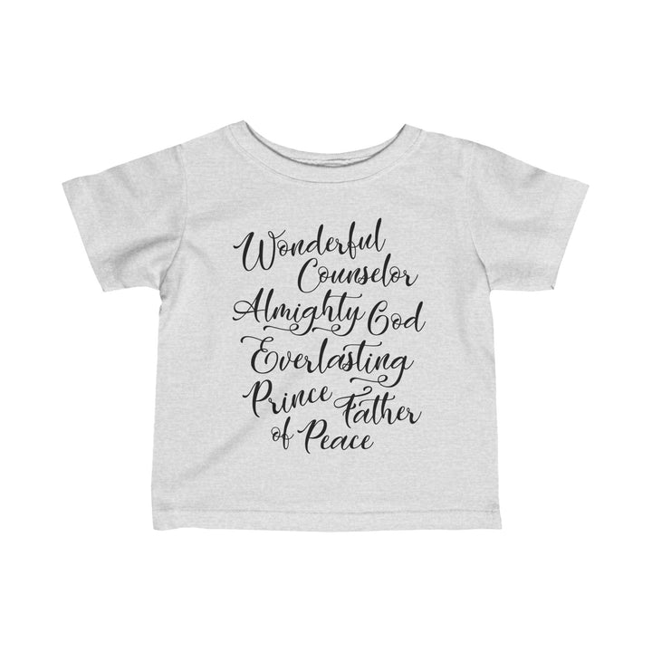 Wonderful Counselor Baby Tee Kids clothes Heather 6M 