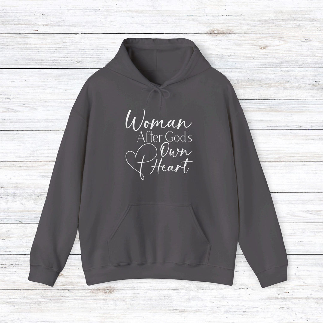 Woman After God's Heart Hoodie Hoodie Charcoal S 