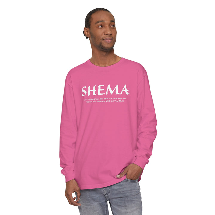 Shema Love The Lord Long Sleeve Shirt Long-sleeve   