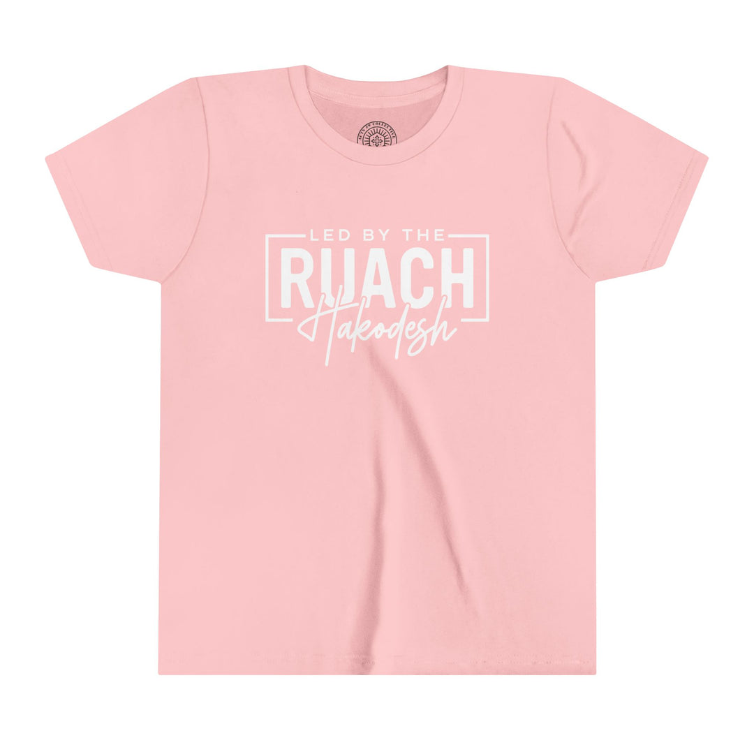 Led By Ruach Hakodesh Youth T-shirt Kids clothes Pink S 