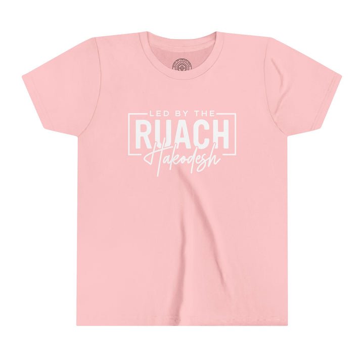 Led By Ruach Hakodesh Youth T-shirt Kids clothes Pink S 