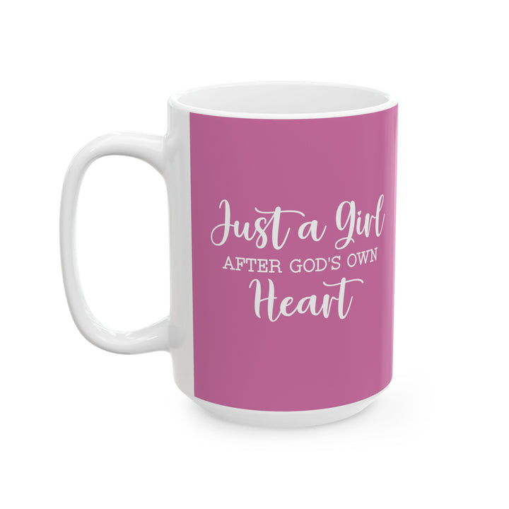 Christian Coffee Mug Girl After God Ceramic Mug   