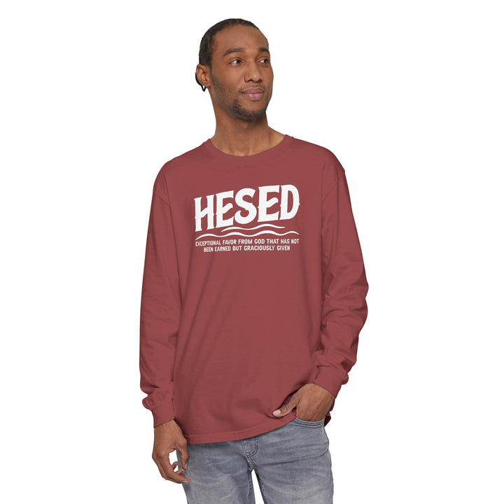 Hesed Exceptional Favor Long Sleeve Shirt Long-sleeve   