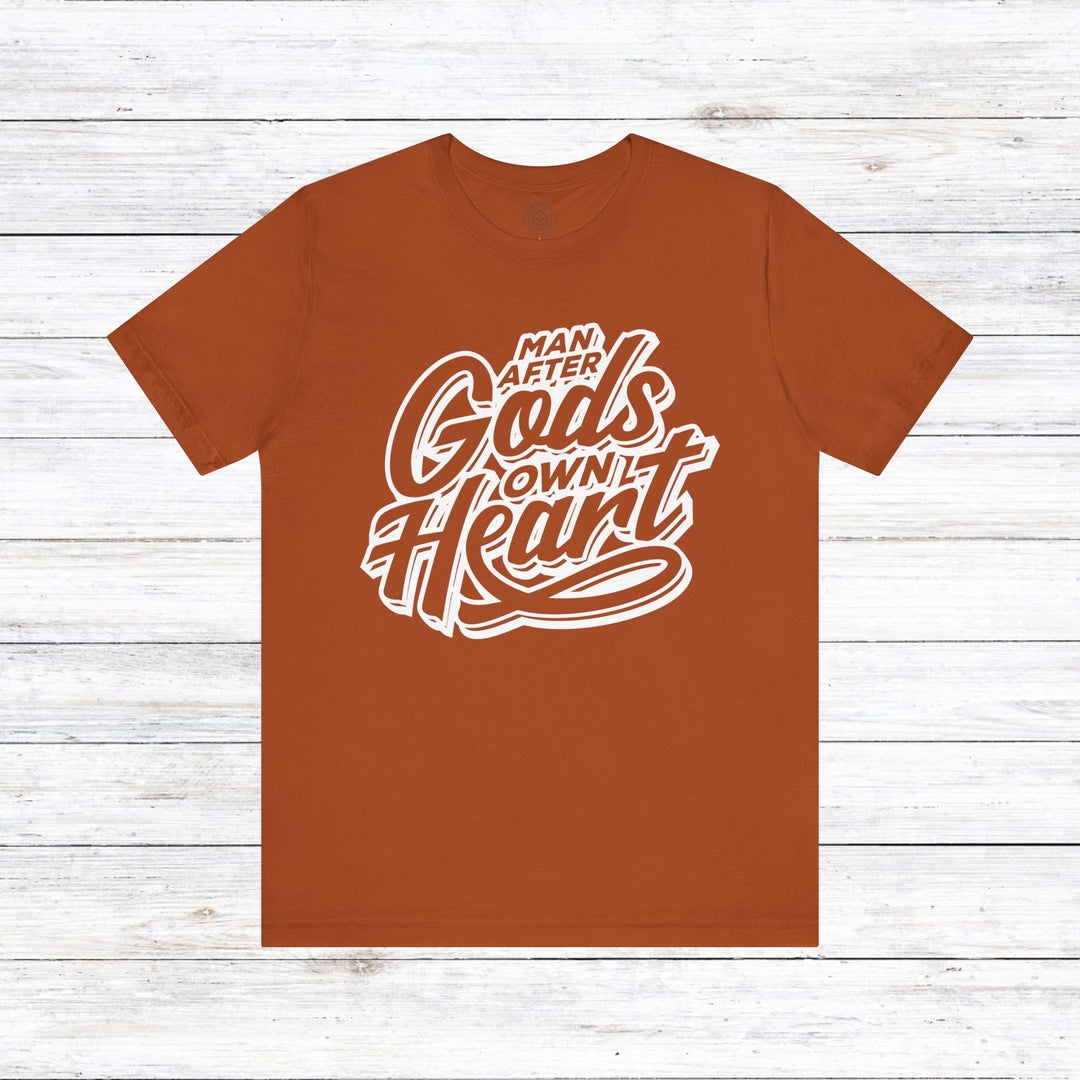 Man After God's Own Heart Unisex T-Shirt T-Shirt Autumn S 