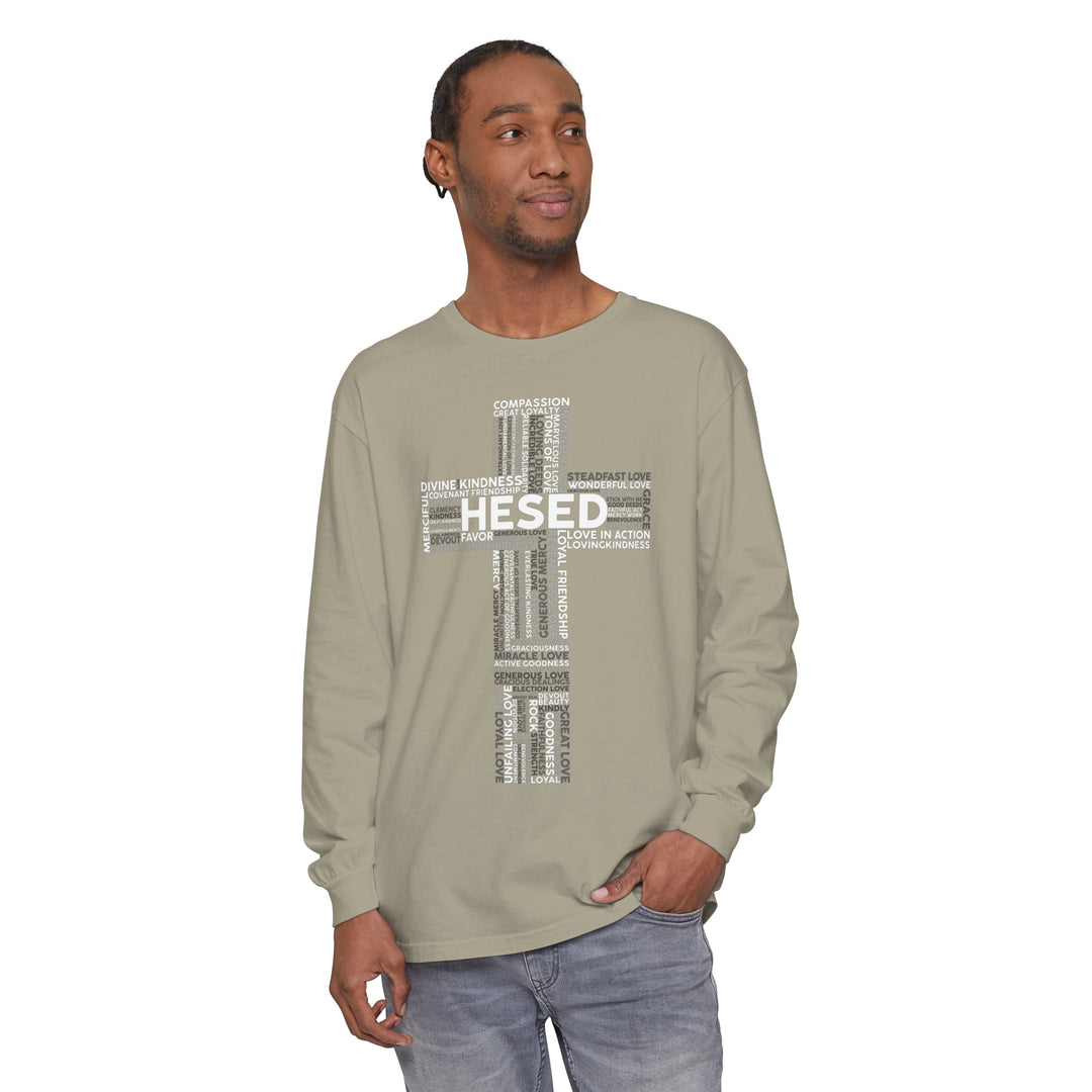 Hesed Cross Long Sleeve Shirt Long-sleeve   