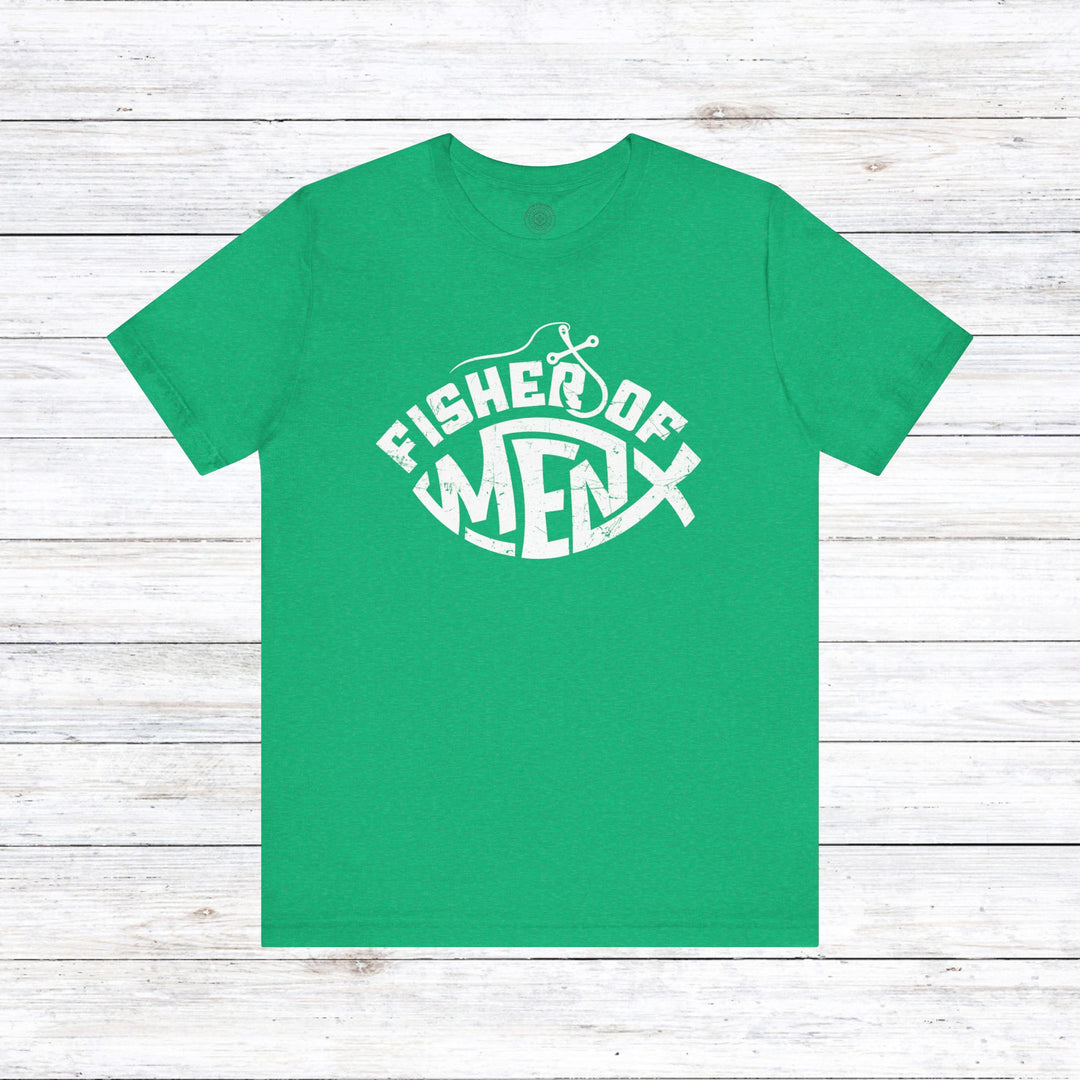 Fisher of Men Unisex T-Shirt T-Shirt Heather Kelly S 