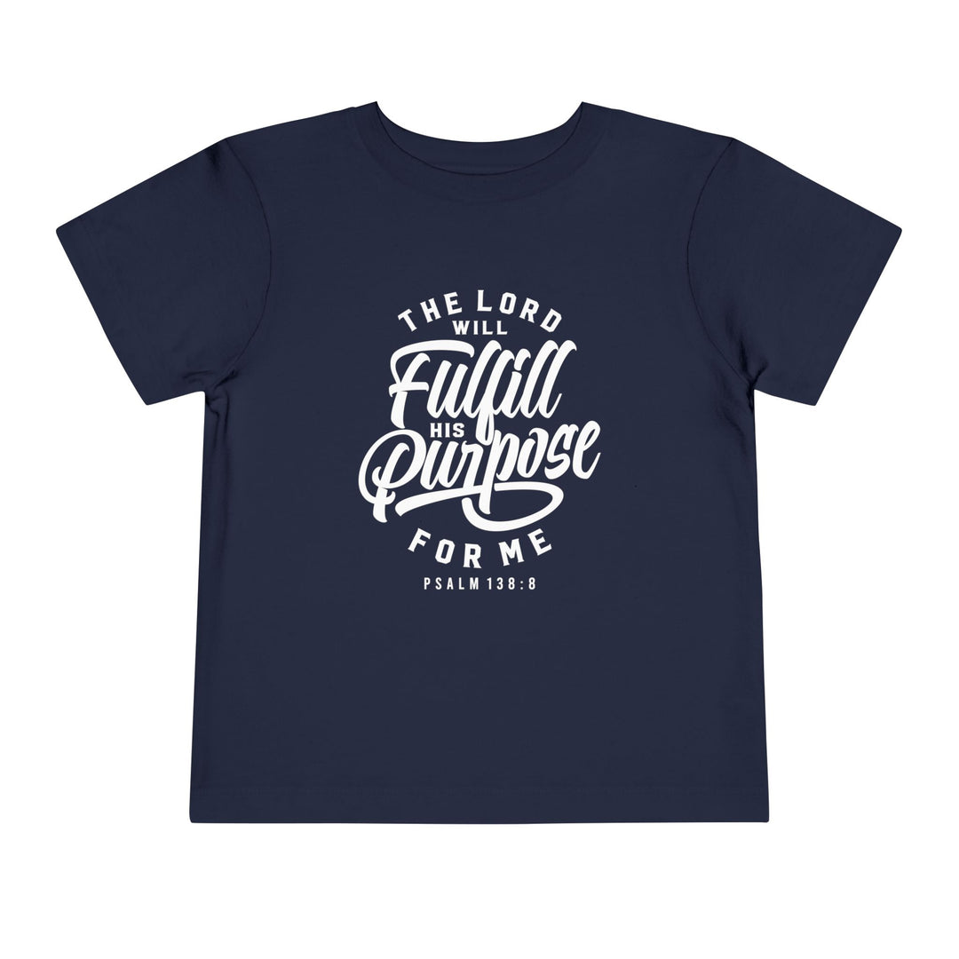 His Purpose Toddler Tee Kids clothes Navy 2T 