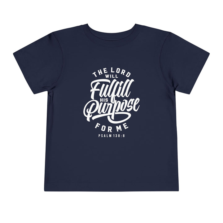 His Purpose Toddler Tee Kids clothes Navy 2T 