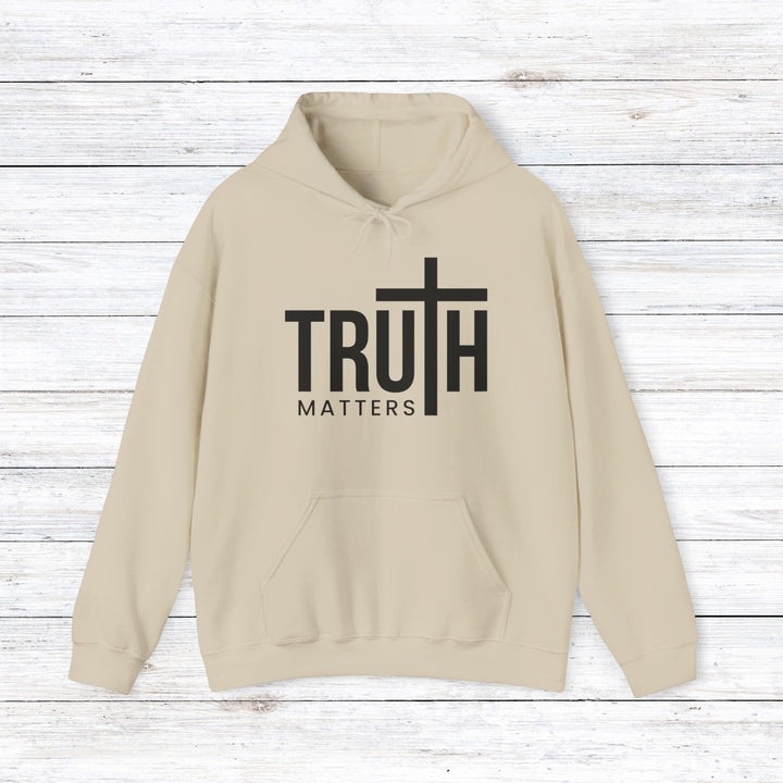 Truth Matters Hoodie Hoodie Sand S 