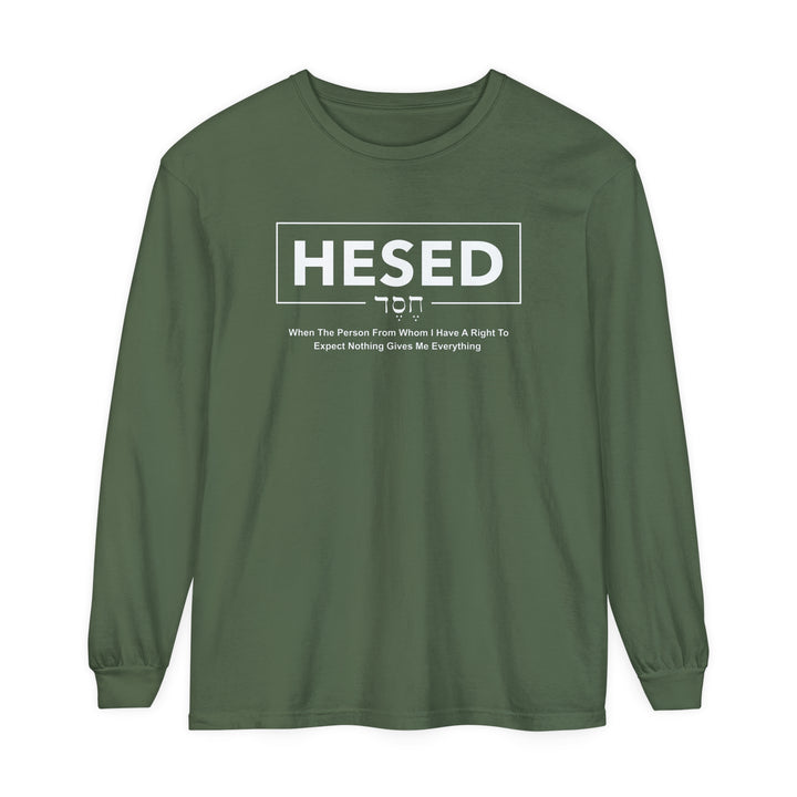 Hesed Everything Long Sleeve Shirt Long-sleeve Hemp S 