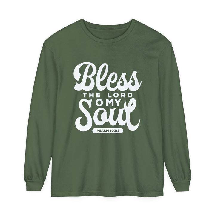 Bless The Lord Long Sleeve Shirt Long-sleeve Hemp S 